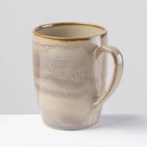 Mug en grès 325 ml – Collection Nebelwald – Fait main au Portugal
